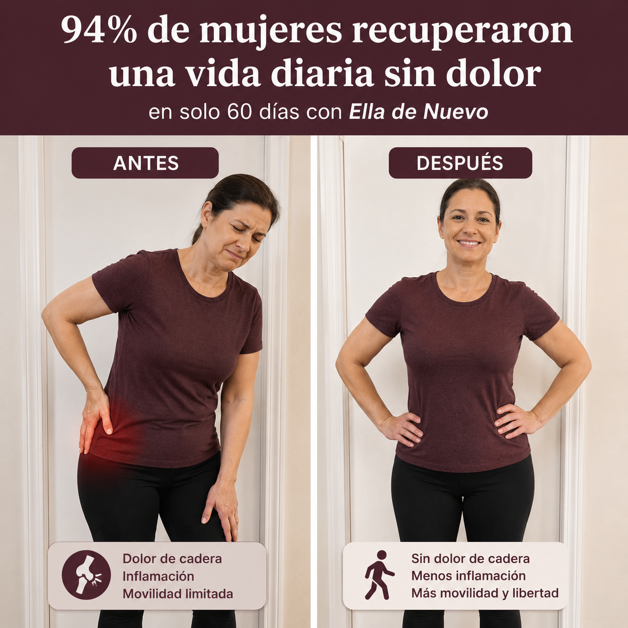 ¡Eliminá el dolor articular! | Ella de Nuevo